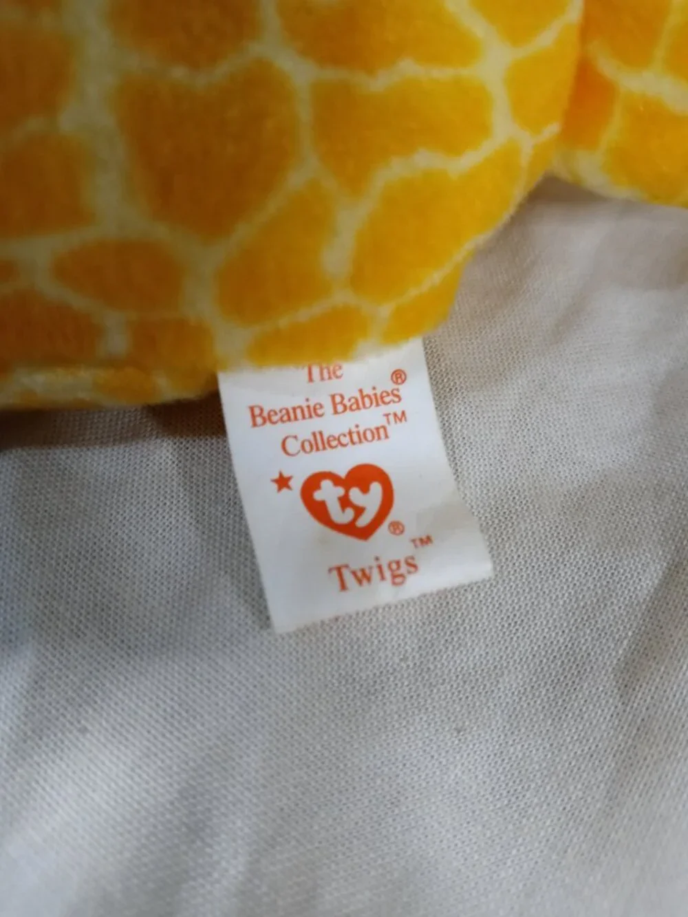 Ty Beanie Babies Collection 2 Rare 1995 Vintage Twigs Retired Plush with Tags